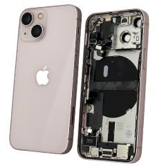 Back Housing With Parts | Original Pull / Reclaimed | iPhone 13 Mini | Pink | Reclaimed (Grade C) 