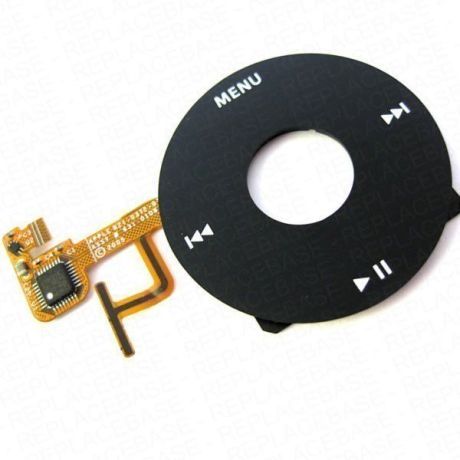 Apple iPod Video 5 Replacement Click Wheel Buttons Black