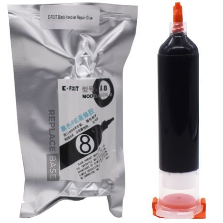 E-Fixit Fast Structural Cold Glue | For Mobile Phone Glass / Frame / Battery Cover | 30ML | Black