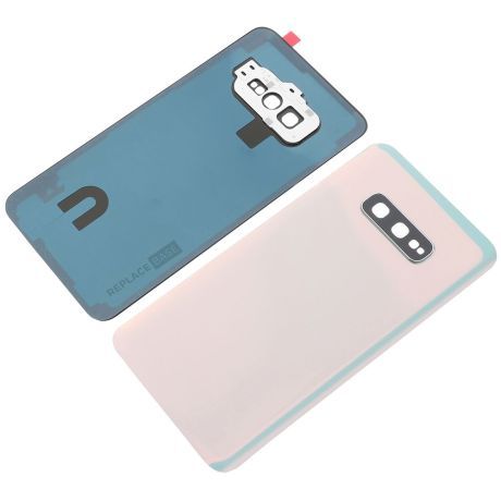 For Samsung Galaxy S10E / G970 | Replacement Battery Cover / Rear Panel With Camera Lens | White |