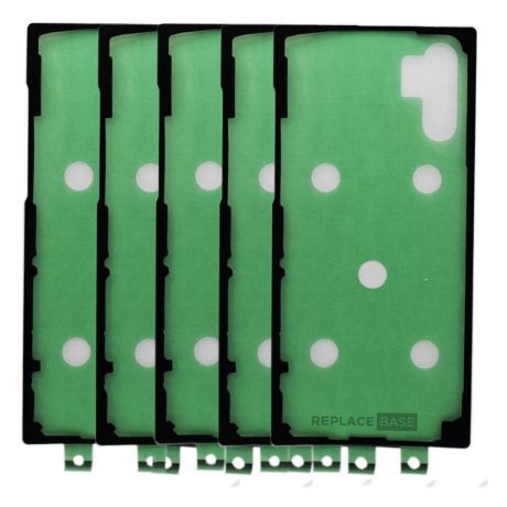 For Samsung Galaxy Note 10 | Replacement Battery Cover / Rear Panel Bonding Adhesive | Bulk Pack ( x5 )