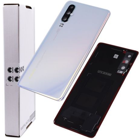 Genuine Huawei P30 | Replacement Battery Cover / Rear Panel With Camera Lens | Breathing Crystal | Service Pack | 02352NMP