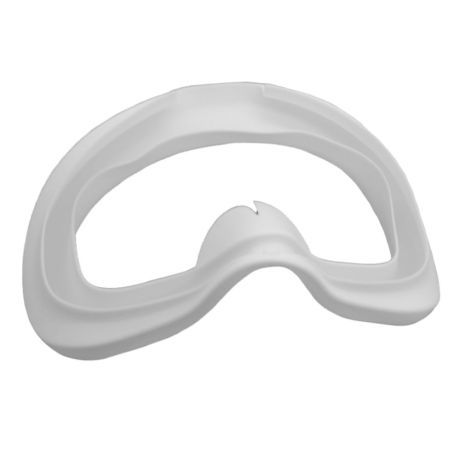 For Oculus Quest 2 Anti-Sweat Anti-Fouling Dustproof Silicone Eye Mask | White