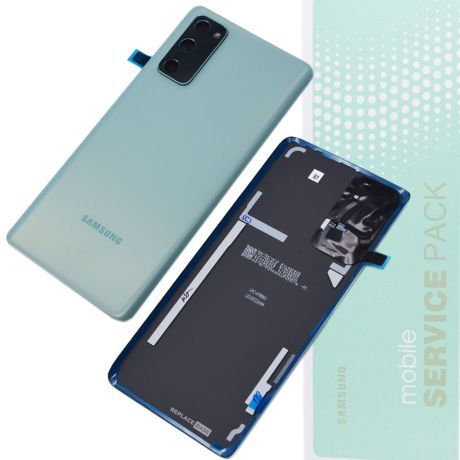 Genuine Samsung S20 FE / G780 | Replacement Battery Cover / Rear Panel With Camera Lens | Cloud Mint | Service Pack | GH82-24263D