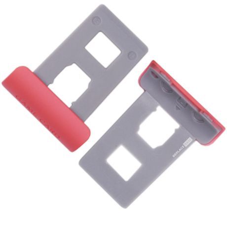For Nintendo Switch Lite | Game Card Slot Port Cover Replacement | Coral
