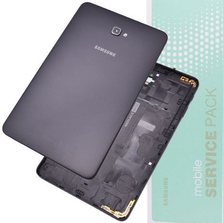 Genuine Samsung Tab A 10.1 | Replacement Battery Cover / Rear Housing | Black | Service Pack | GH98-40212A